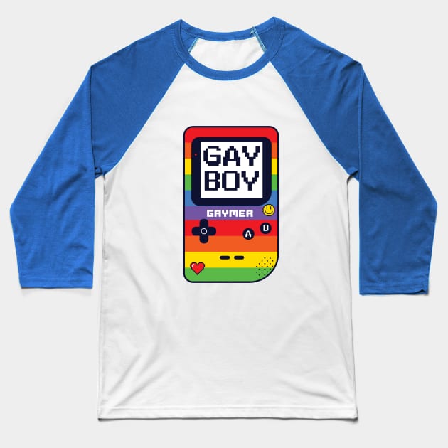 Gay Gamer Baseball T-Shirt by saif